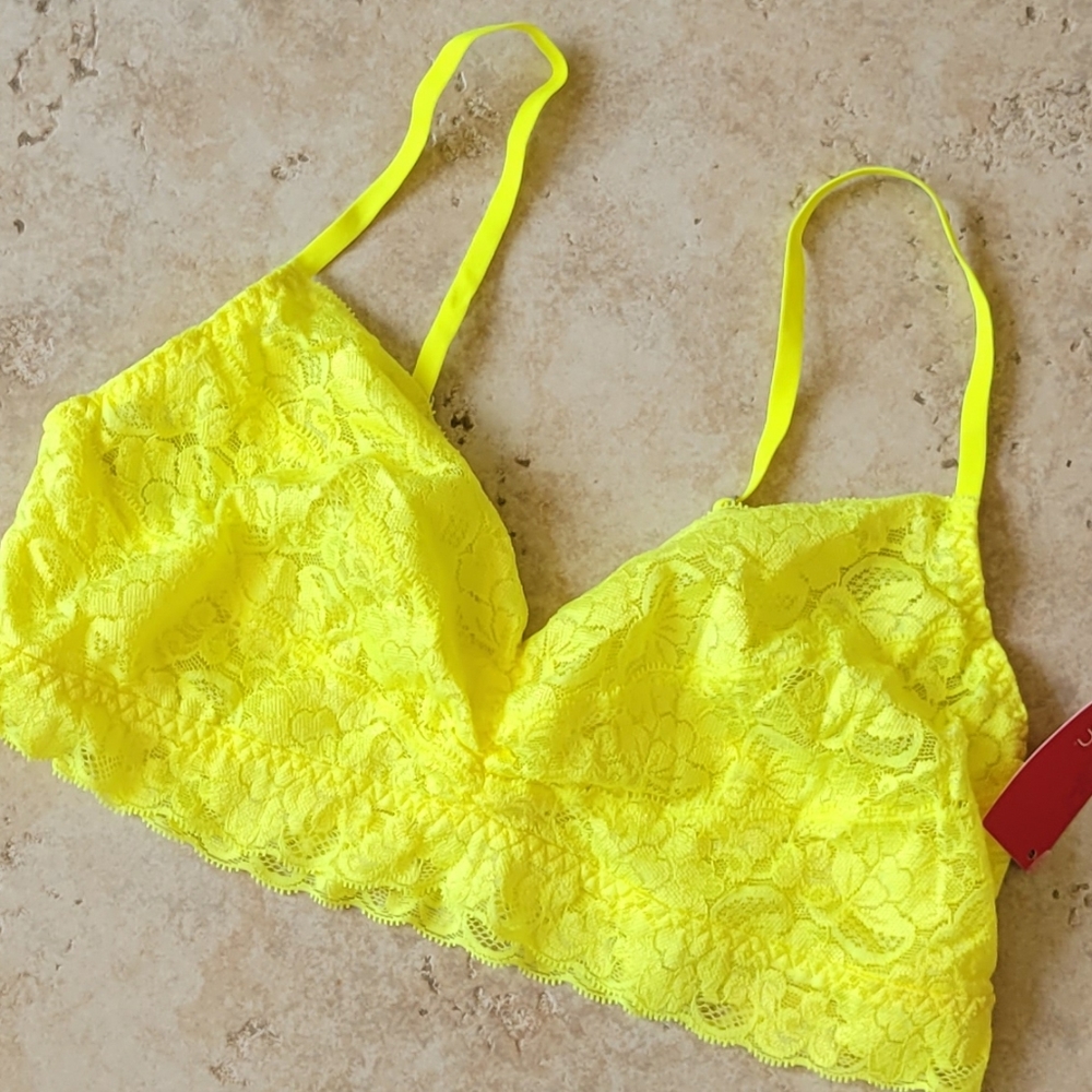 Neon Yellow Bralette